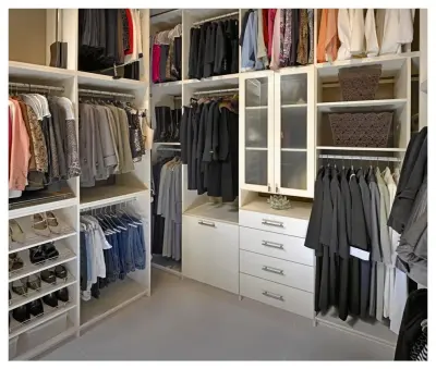 California Closet Premium Closet Design — Professional Home Organizers project by Styled & Organized