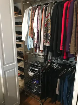 Pacific Heights Condo Master Closet — Professional Home Organizers project by LMW Edits