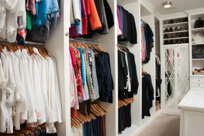Premium Wardrobes — Professional Home Organizers project by Squared Away