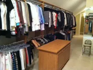 Kiawah NB Master Closet Organization 2011 — Professional Home Organizers project by STR8N UP Professional Organizing Services