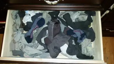 Men's Wardrobe Storage — Professional Home Organizers project by The Clutter Consultant