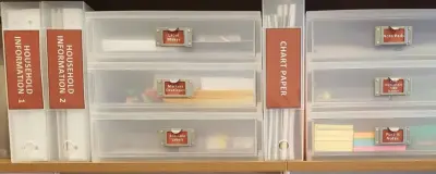 Workspace Organization — Professional Home Organizers project by Totally Organized Transitions