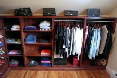 Her Closet Organization — Professional Home Organizers project by Christina Giaquinto Organizing, LLC