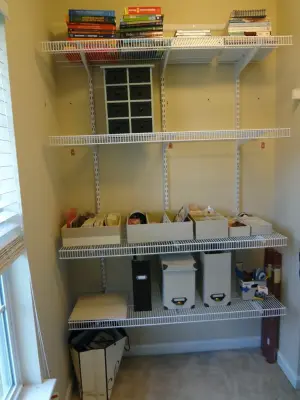 Home Office Closet Organization — Professional Home Organizers project by Pure & Simple Organizing
