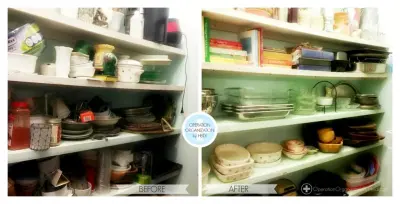 Pantry Transformation — Professional Home Organizers project by Operation Organization By Heidi