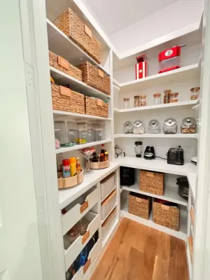 Pantry Arrangement — Professional Home Organizers project by Order In Your Court