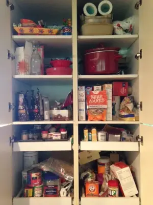 Pull-Out Drawer Pantry — Professional Home Organizers project by Synchronized Spaces