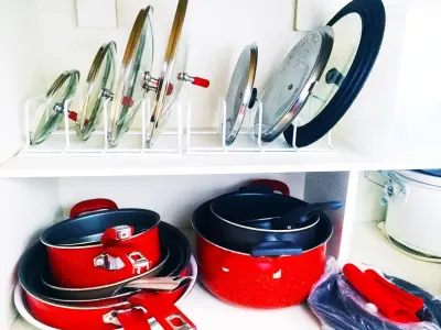kitchen without a pantry — Professional Home Organizers project by Organized Simplicity