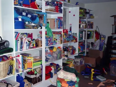 Activity Space — Professional Home Organizers project by Complete Organization Inc