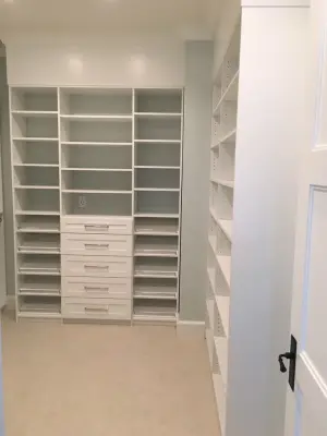 Ponte Vedra Beach Main Closet — Professional Home Organizers project by The Tailored Closet And PremierGarage