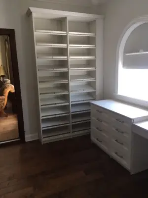 Harbor of the Queen's Closet — Professional Home Organizers project by The Tailored Closet And PremierGarage