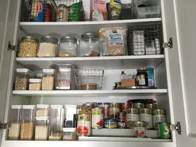 Compact Condo Kitchen Organization — Professional Home Organizers project by The Organized Soprano