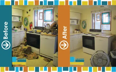 Compact Area, Grand Design — Professional Home Organizers project by Sarah McKinney Professional Organizer