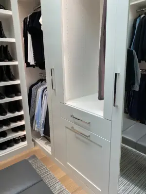 SILICON VALLEY WARDROBE FANTASY — Professional Home Organizers project by Malka Sabroe-JoHanson