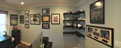 Athletic Collectibles Showcase — Professional Home Organizers project by It's Organized