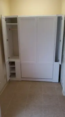 Dual Murphy Bed — Professional Home Organizers project by The Pine Shop