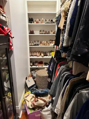 Wardrobe Arrangement — Professional Home Organizers project by Professional Organizer New Orleans