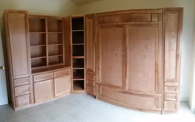 Murphy Bed with Abundant Storage — Professional Home Organizers project by The Pine Shop