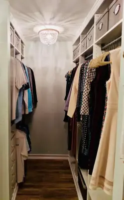Ladies' Wardrobe Management — Professional Home Organizers project by KLP Organizing