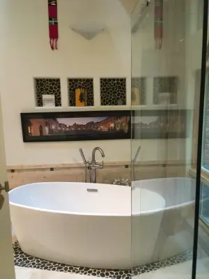 Bathroom remodels — Architectural & Building Design Services project by Jim Peterson Architect Emeritus