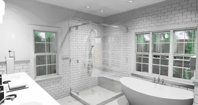Restroom Design — Architectural & Building Design Services project by Zaunbrecher Design