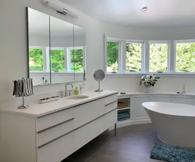 Bathroom Makeover — Architectural & Building Design Services project by Jennifer Lane Architecture & Design