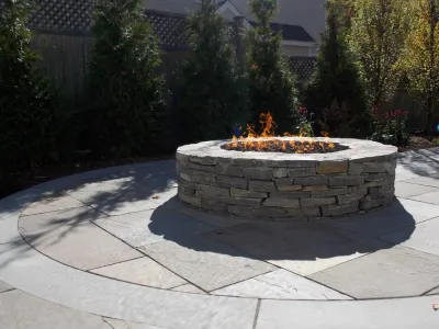 Wellesley Patio — Landscape Construction project by Lynch Landscape And Tree Service, Inc. in Wellesley