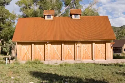 Cobalt Stream Farm Structures — Architectural & Building Design Services project by Land + Shelter
