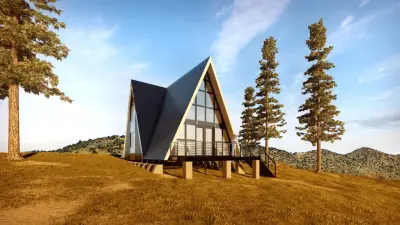Boulder A-Frame Structure by F9 Productions Inc.