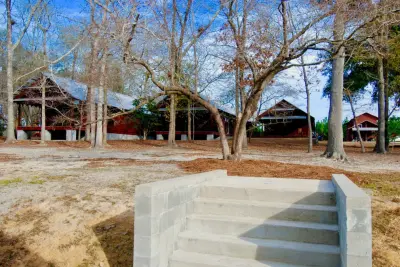 Briar Creek Farm Dock — Architectural & Building Design Services project by Robert M. Cain, Architect