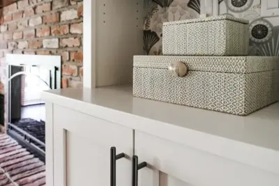 Integrated Wet Bar and Storage — Architectural & Building Design Services project by Rockledge Design + Architecture