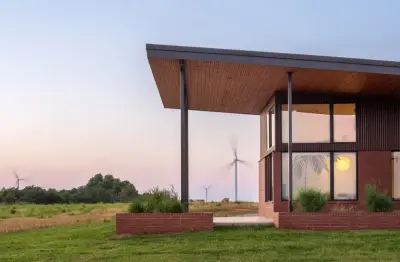 Cabin by the Canadian River — Architectural & Building Design Services project by Plural Office Architects