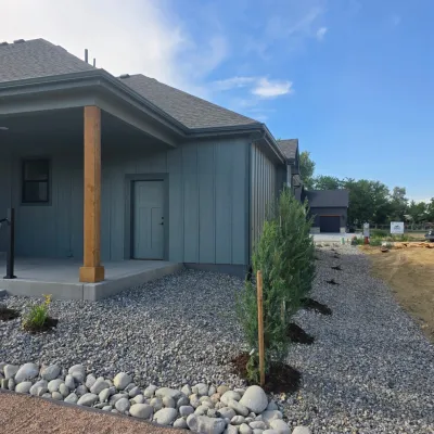 New Build Home Complete Landscaping Installation — Landscape Construction project by Northern Colorado Landscaping in Berthoud
