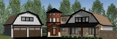 Cassadaga Country Home — Architectural & Building Design Services project by Christopher J. Cooke Architecture