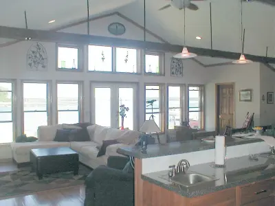 Cayuga Cabin — Architectural & Building Design Services project by D.R. Long, Architect + Associates