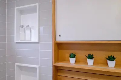 Cedar Park Bathroom Renovation — Architectural & Building Design Services project by Click Architects