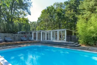 Contemporary Renovation at Chestnut Hill, Brookline, MA — Architectural & Building Design Services project by Hammer Architects