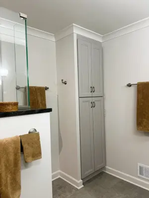 Cheverly Oaks Court Bathroom Renovation — Architectural & Building Design Services project by HD Squared Architects, LLC