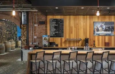 Art Deco Industrial Brewpub and Kitchen — Architectural & Building Design Services project by B+A Architecture