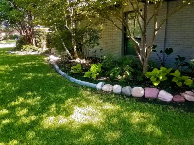 Flower Bed Landscape — Landscape Construction project by Pro Cut Lawn Care & Landscape in Dallas