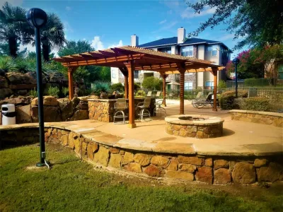 Outdoor Pergola — Landscape Construction project by Pro Cut Lawn Care & Landscape