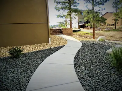 Concrete — Landscape Construction project by RC Custom Landscape & Stonework in Colorado Springs