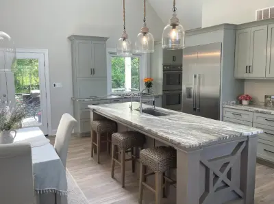 Seaside Farmhouse Kitchen — Architectural & Building Design Services project by Legacy Home Plans LLC