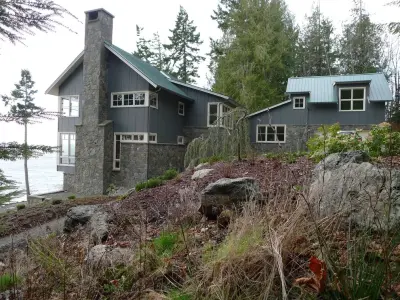 Vancouver Island Coastal Home — Architectural & Building Design Services project by Tom Kuniholm Architects