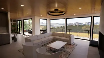 Breckenridge Container Home — Architectural & Building Design Services project by F9 Productions Inc.