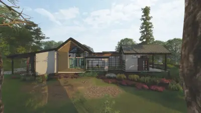 Modern Alpine Home — Architectural & Building Design Services project by Frame Architecture, Inc