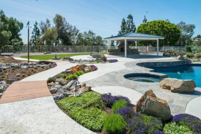Adams Yorba Linda — Landscape Construction project by Rescom Landscaping, Inc. in Yorba Linda
