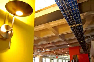 Corporate Media Bistro Office Revamp — Architectural & Building Design Services project by GMH Architecture PLLC
