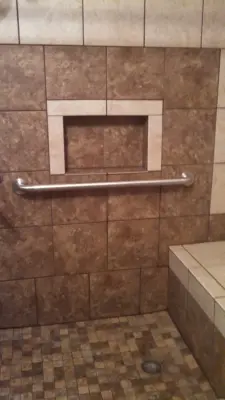 Crawfordsville Accessible Restroom Upgrade — Architectural & Building Design Services project by Judith Kleine Architect, LLC