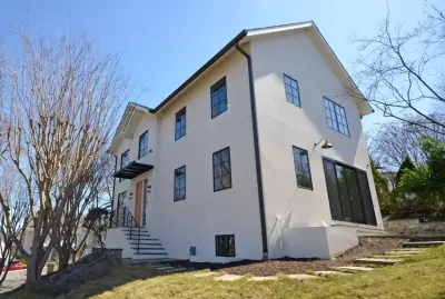 Modern Stucco Cream Design — Architectural & Building Design Services project by FitzHarris Designs, Architects + Designers